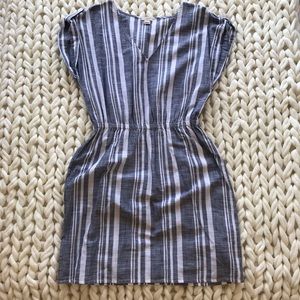 Striped jcrew dress